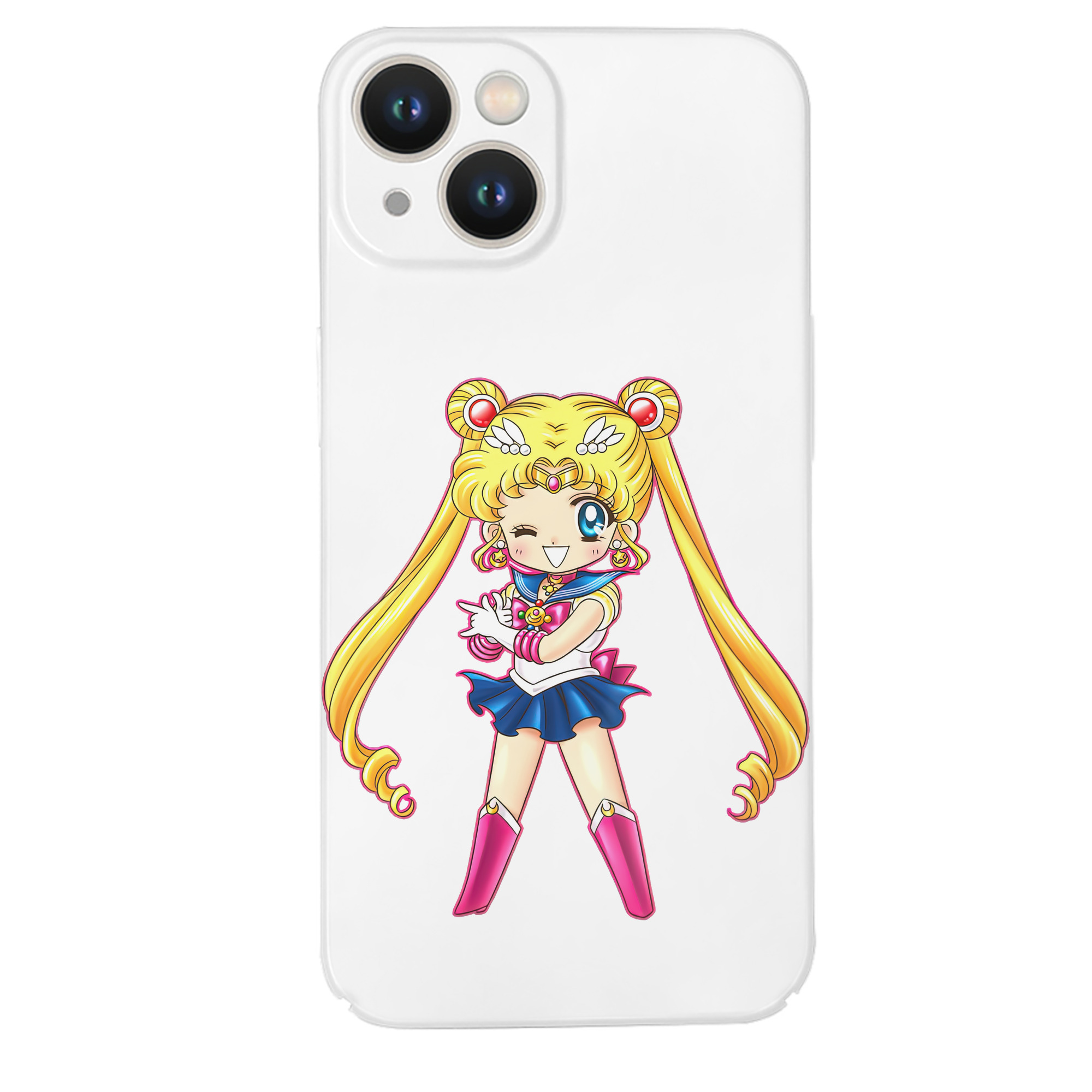 （画像用） 美少女戦士セーラームーン 月野 うさぎ つきの うさぎ Sailor Moon Tsukino Usagi 【iPhone 14シリーズ対応】ハードケース